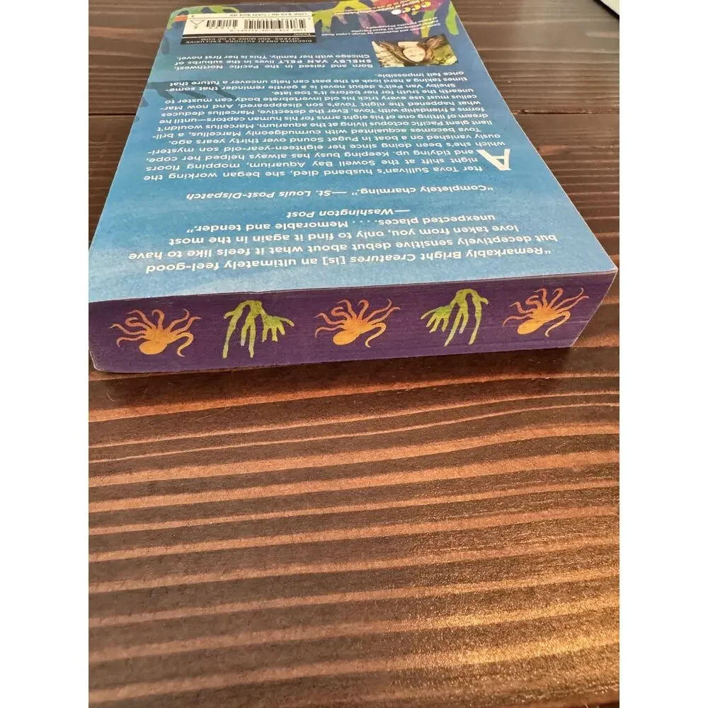 RARE Target Exclusive Remarkably Bright Creatures by Shelby Van Pelt Purple Edge